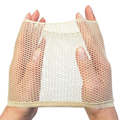 YTBYT Mesh Wig Caps 4-Pack Beige Stretchable Nylon Stocking Hair Nets
