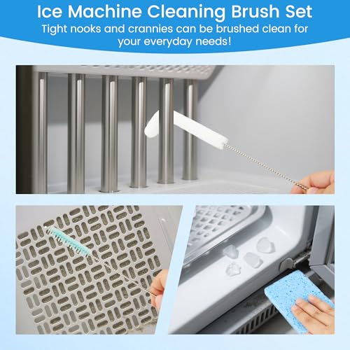 USEAMIE 10-Piece Ice Maker Cleaning Brush Set for Deep Cleaning