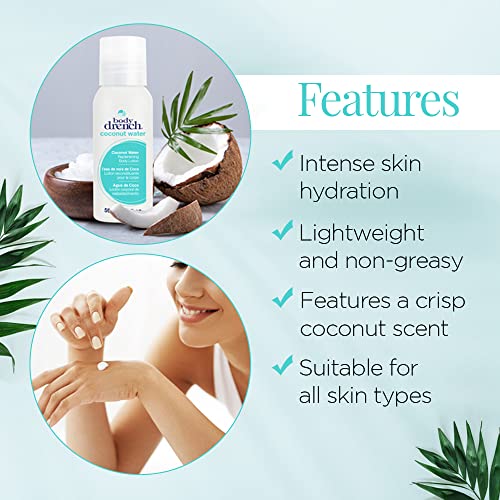 Body Drench Coconut Water Replenishing Body Lotion 2 fl oz