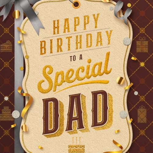 Premium American-Made Dad Birthday Card with Envelope & Eco-Friendly Stock