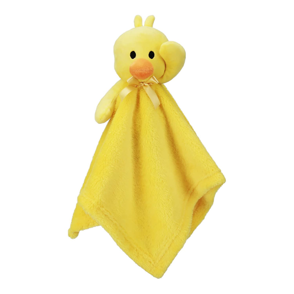 Pro Goleem Duck Security Blanket - Soft Yellow Baby Lovey for Newborns & Toddlers | 16 Inch Snuggle Toy