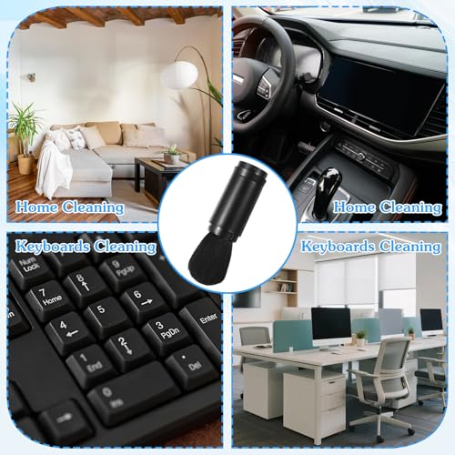 4 Pack Microfiber Dusting Brush Kit for Electronics & Car