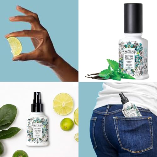 Poo-Pourri Before-You-Go Toilet Spray Holiday Variety Pack - Vanilla Mint, Toilet Tidings & Oh, Spritzmas Tree