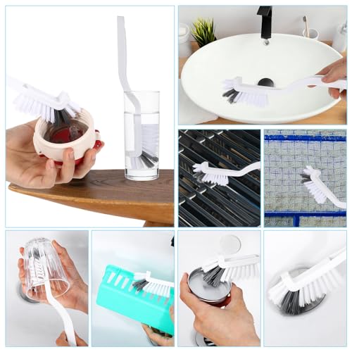 36-Piece Kitchen Scrub Brush Set - Right Angle Cleaning Brushes