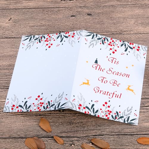 Fleure Esme Christmas Thank You Cards with Envelopes