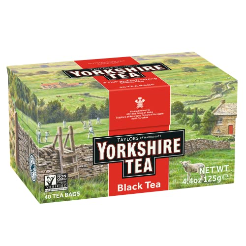 Yorkshire Tea Yorkshire Red, 40 Teabags - Pack of 2