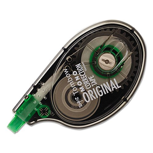 Tombow Mono Correction Tape 1/6" x 394" - Non-Refillable White Tape