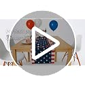 OHOME 250th Anniversary Patriotic Table Runner - USA Stars Decor