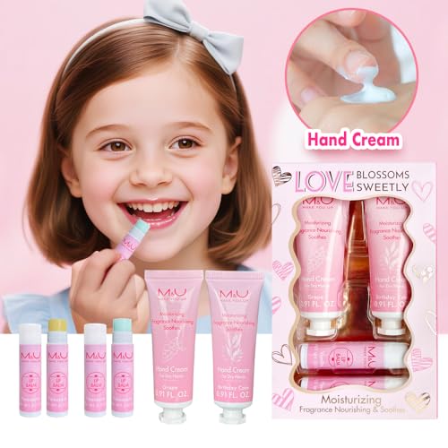 iBi Makeup 4-Piece Vegan Lip Balm and Hydrating Hand Cream Set