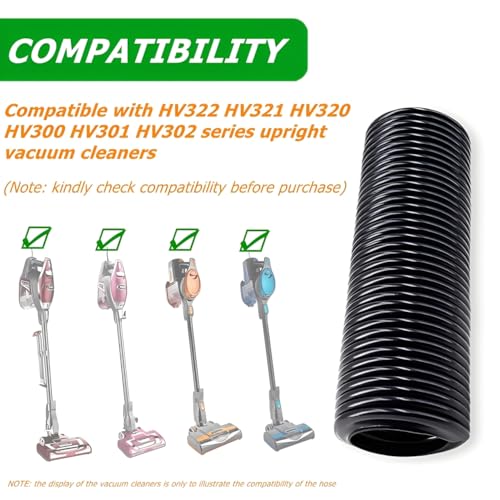 Replacement Lower Hose for HV322 HV321 HV320 HV300 Vacuums - 1.25"