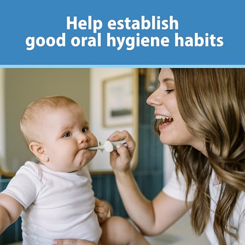 Dr. Brown's Infant-to-Toddler Elephant Toothbrush, Mint - 12 Pack