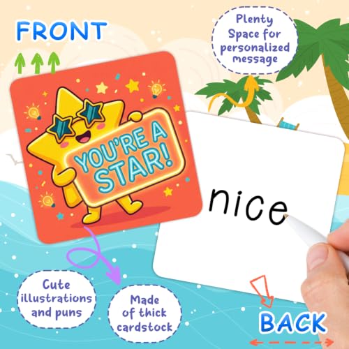 160PCS Encouragement Cards for Kids - Motivational Lunch Box Notes