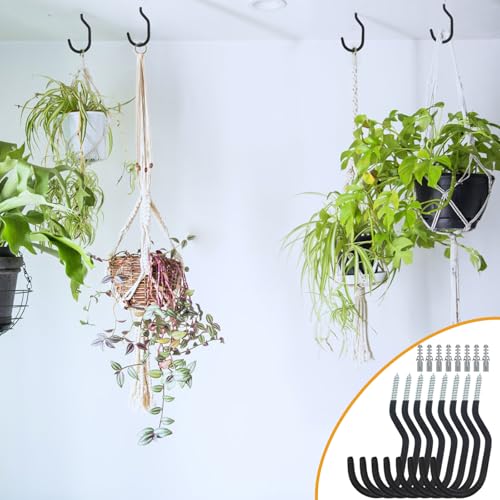 KURUI Heavy Duty Bicycle Wall Hooks - 6 Pack Bike Hangers