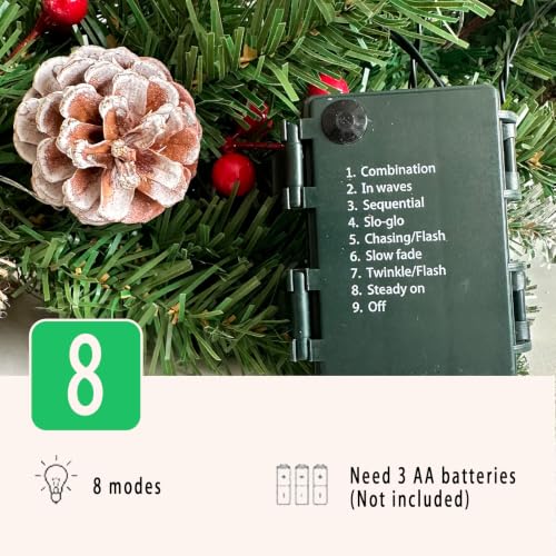 24 Inch Artificial Christmas Tree for Home and Office Decor