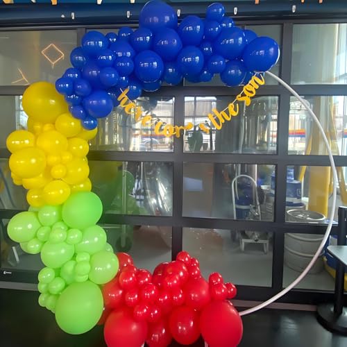 Lime Green Balloons Pack - 150 pcs in Various Sizes for Party Decor (Green-1v)