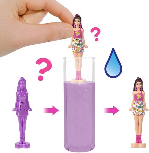 Barbie Mini Dolls 5-Pack - Surprise Reveal & Sensory Play, 1.5-Inch Mini Dolls (Styles May Vary)