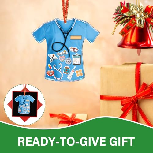 Nurse Christmas Ornament 2025 - Thank You Gift for Healthcare Heroes