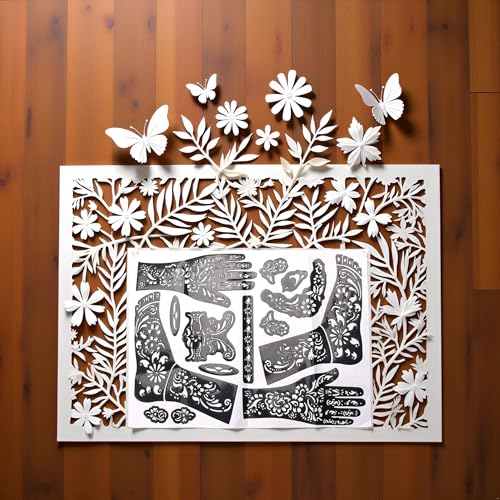 Henna Tattoo Kit Stencils Reusable Self-Adhesive Indian Arabian Body Art