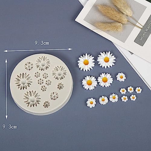 Daisy Flower Silicone Mold for Cake Decorating & Candy Making