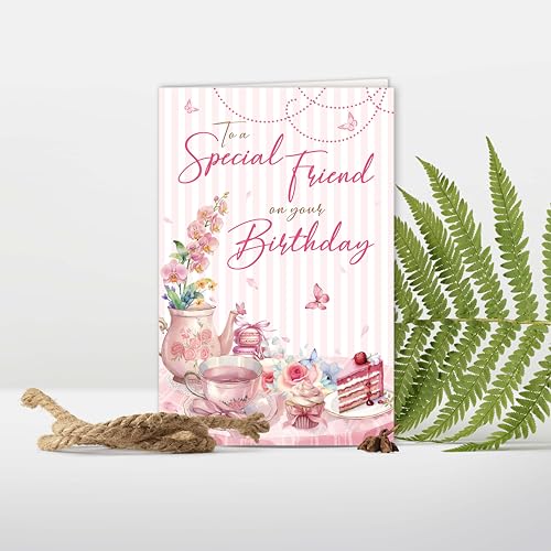 Heartfelt Birthday Card for Best Friend, Sister & Mom