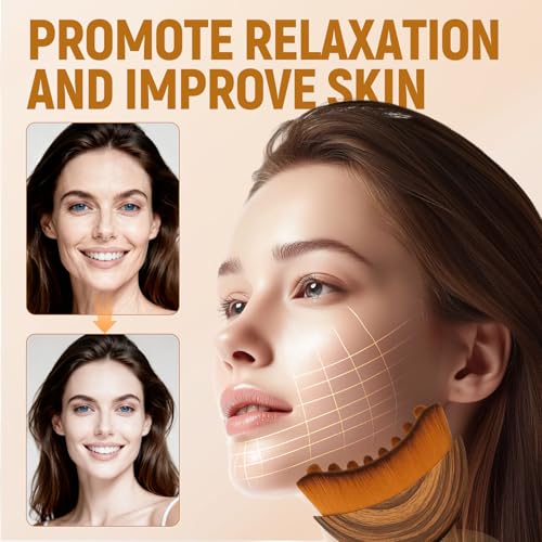Sprsum Lymphatic Contour Face Brush & Soft Drainage Massager