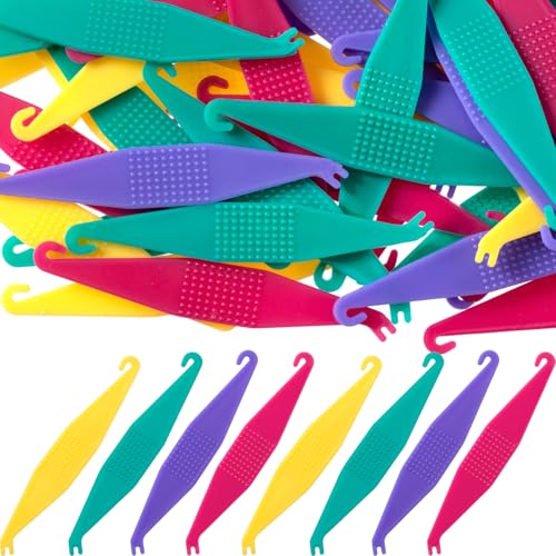 YALOJE 25pcs Orthodontic Rubber Band Placers with Hook and Pusher