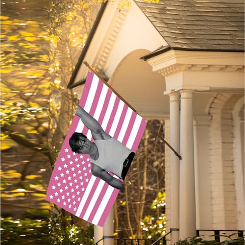 Nicholas Chavez Pink American Flag Tapestry 3x5FT - Durable & Colorful