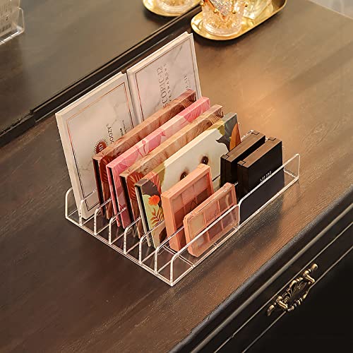 Vowcarol Acrylic Eyeshadow Palette Organizer - 2 Pack with 7 Sections