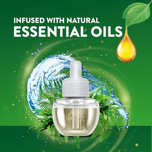 Air Wick Fresh Waters Scented Oil Refills - 0.67 Fl Oz (Pack of 4)