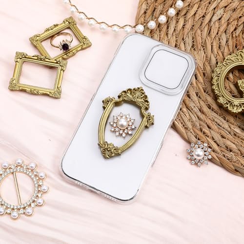 Sibba Vintage Mini Gold Baroque Picture Frames - 5 Pack