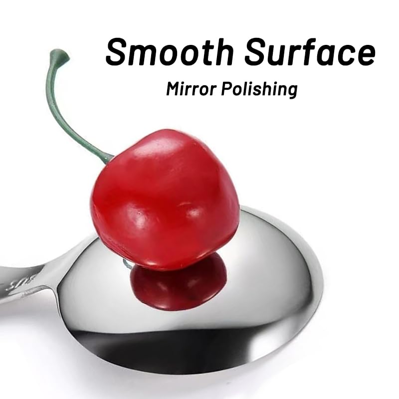Yopolaz 5 Pack Stainless Steel Mini Scoops for Coffee & Condiments