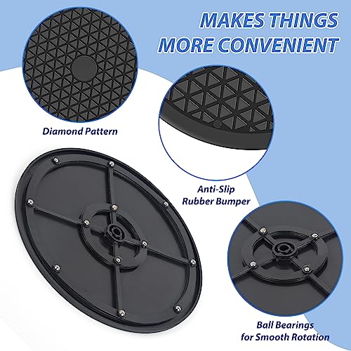 10-Inch Heavy Duty Lazy Susan Rotating Swivel Stand with Ball Bearings