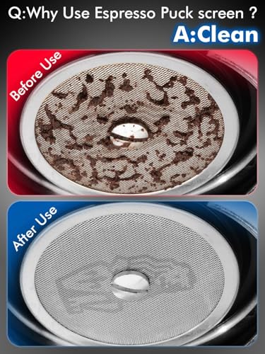 Dioomod 53mm Espresso Puck Screen - Reusable 0.9mm Mesh Filter