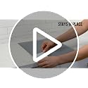 Gorilla Grip Peel and Stick Cabinet Liner, Clear Matte, 11.8" x 120"