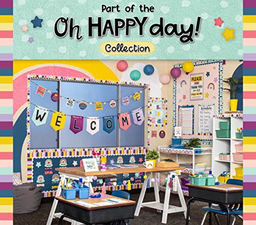 Oh Happy Day Stickers - Acid-Free, Lignin-Free for Classroom Use