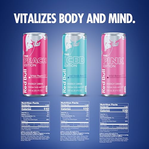 Red Bull Energy Drink Variety Pack, 8.4 Fl Oz Cans, 24-Pack