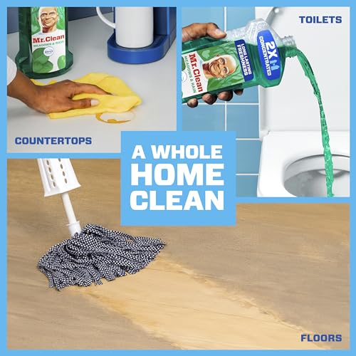 Mr. Clean 2X Concentrated All-Purpose Cleaner - Meadows & Rain, 41oz
