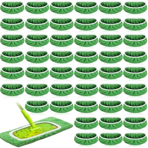 Nuogo 8-Pack Mop Pads for Swiffer Mops - Reusable Wet & Dry Cleaning