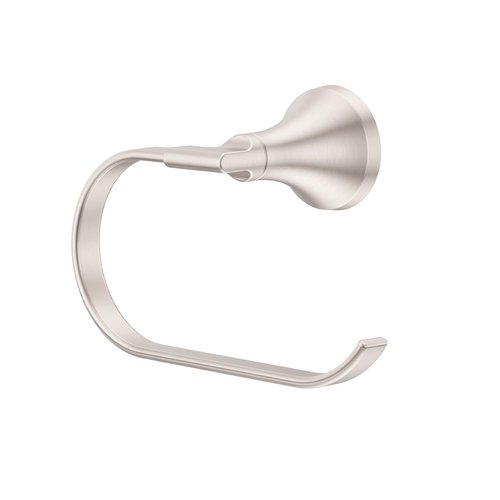 Pfister Vedra Towel Ring, Hand Towel Holder for Bathroom, Wall-Mounted, Screw-in, Spot Defense Brushed Nickel Finish, BRBVED0GS