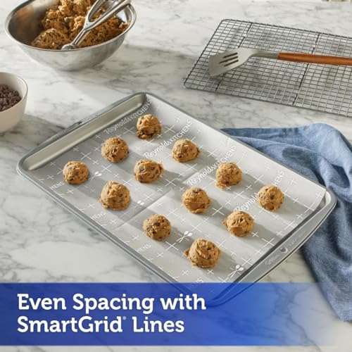 Reynolds Cookie Baking Sheets, 22 Count (Pack of 2) – Non-Stick Parchment Paper, 12x16 in, Oven-Safe