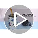 Star American Flag Tumbler with Handle 30oz - Stainless Steel Insulated Travel Mug - USA Gifts for Women & Girls