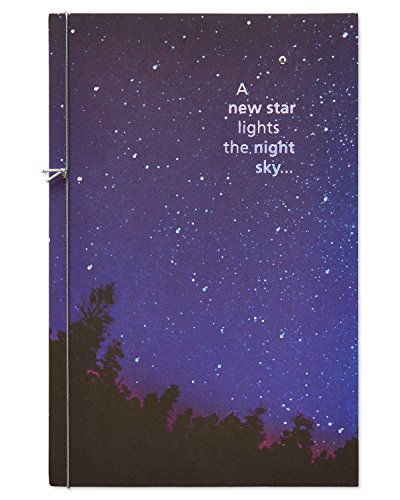 Sympathy Card - New Star Design with Peaceful Message