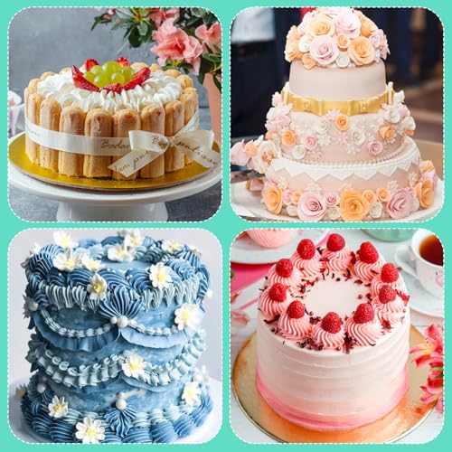 Adjustable Cake Arc Ruler & Fondant Decorating Arch Guide Tool - 2 Set