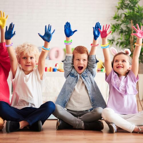 30 Pack Back to School Silicone Wristbands - Fun Party Favors