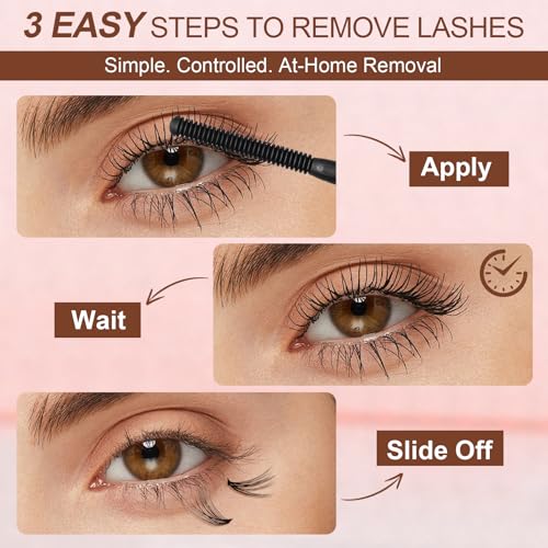 Pretty Memory Eyelash Glue Remover for Strip & Cluster Lashes, 5ml