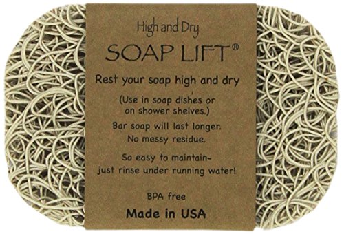 Soap Lift Bar Holder - Self-Draining Soap Saver for Dishes & Shower