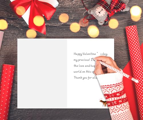 Funny Valentine's Day Card for Dog Dads - Heartfelt Gift with Envelope