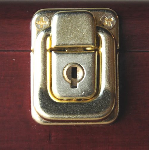 56 Challenge Coin Display Case Cabinet - Fully Adjustable Shelves - Larger Coins - 98% UV Protection (Cherry Finish)