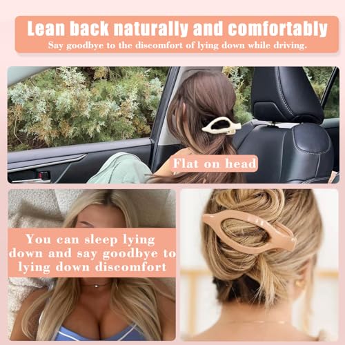 Mythos 9 PCS Flat Hair Clips 4.7 Inch Large Matte Side Slide Duckbill Clips