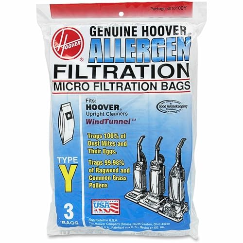 Hoover Vacuum Bag Type Y - Pack of 10 for Easy Replacement